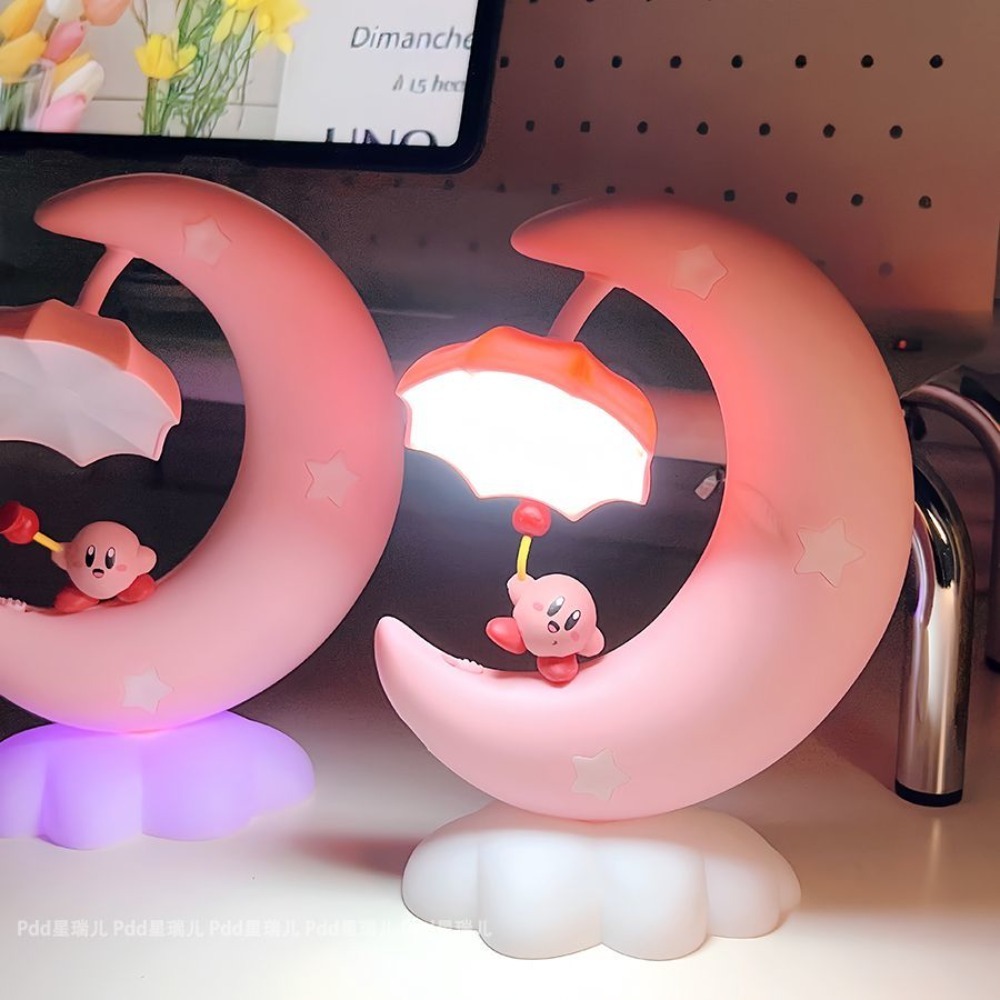 Cute Kirby Moon Night Light, K - Lighting Room Decor Items のレビューと価格