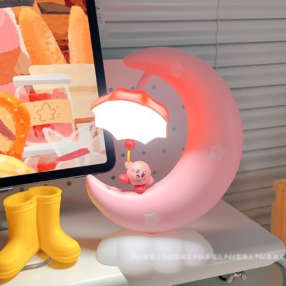 Cute Kirby Moon Night Light, K - Lighting Room Decor Items のレビューと価格