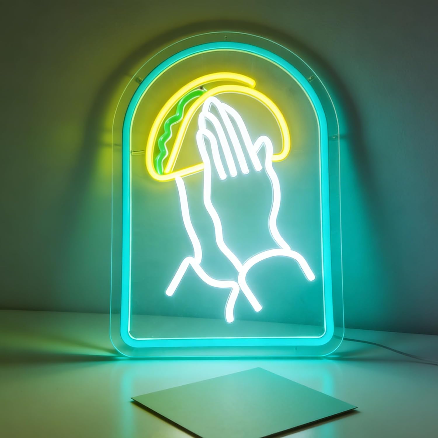 Taco LED Neon Sign LED Wall Li - Outdoor Lighting Decor Ideas のレビューと価格