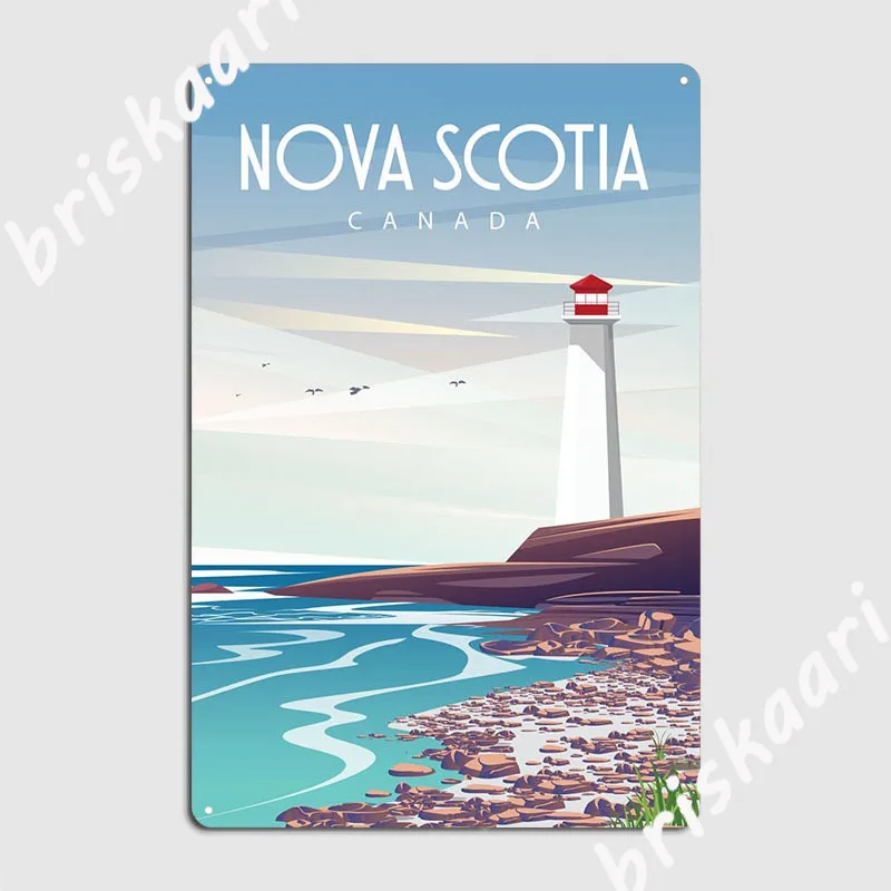 Nova Scotia Metal Sign Designi - Nova Decor & Lighting Juletrelys のレビューと価格