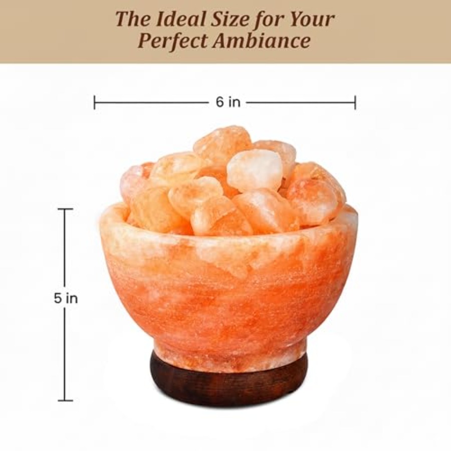 Himalayan Pink Salt Lamp Bowl  - Himalayan Salt Lamp のレビューと価格