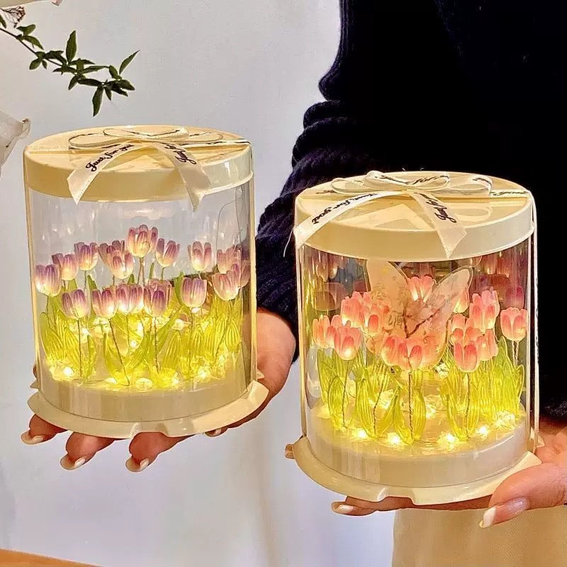 DIY Tulip Lamp Simulation Flow - Decor Lighting Table Lamps のレビューと価格