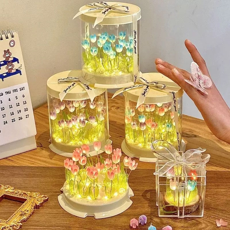 DIY Tulip Lamp Simulation Flow - Decor Lighting Table Lamps のレビューと価格