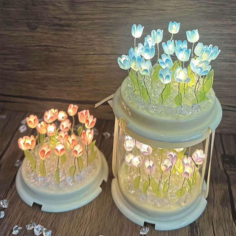 DIY Tulip Lamp Simulation Flow - Decor Lighting Table Lamps のレビューと価格
