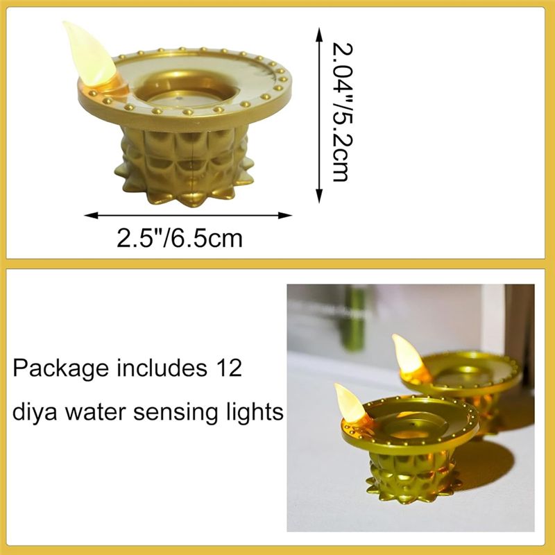 BHBD-Waterproof Flameless Oil  - Lighting Decor For Diwali のレビューと価格