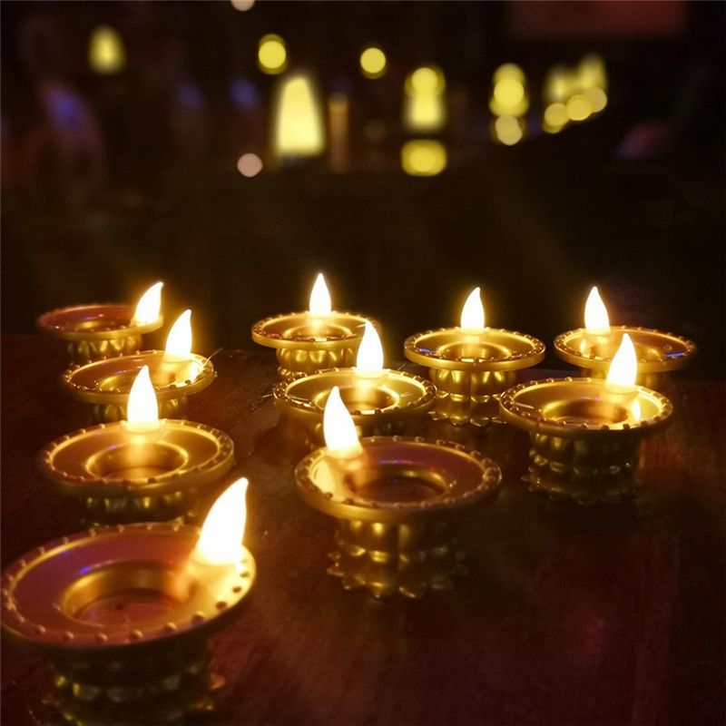 BHBD-Waterproof Flameless Oil  - Lighting Decor For Diwali のレビューと価格
