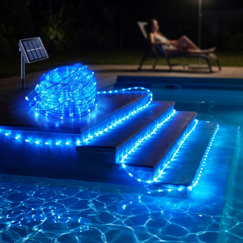 Outdoor Solar LED String Light - Outdoor Lighting Wedding Decor のレビューと価格
