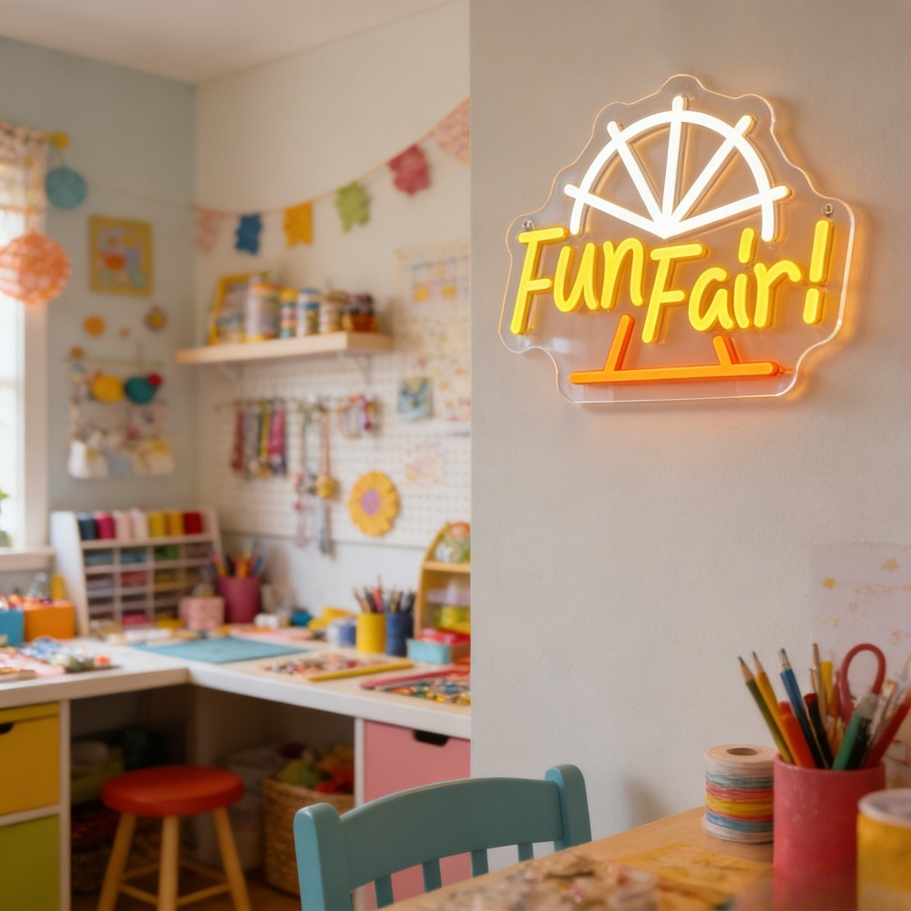 Fun Fair LED Neon Light for Wa - Outdoor Lighting Decor Ideas のレビューと価格
