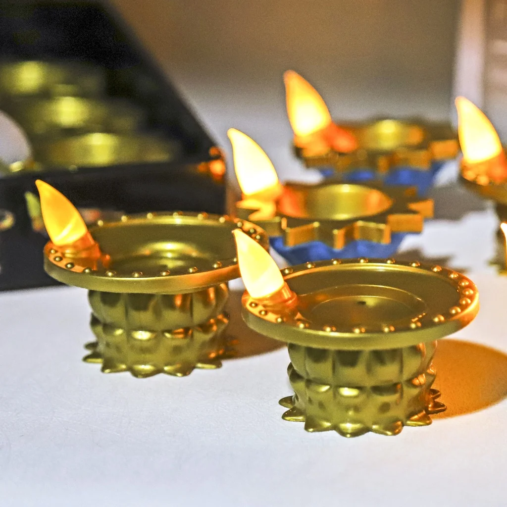 LED Candle Lamp Diwali Simulat - Lighting Decor For Diwali のレビューと価格