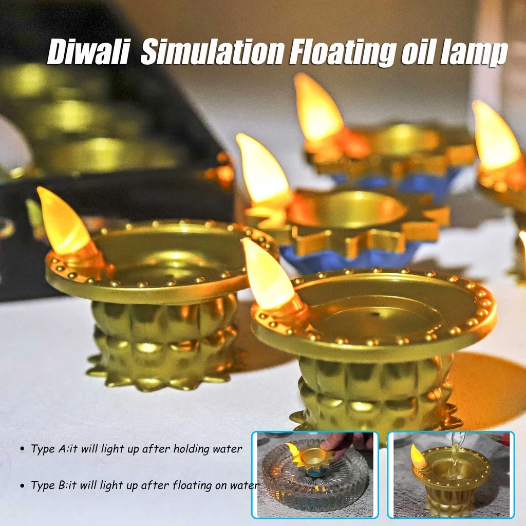 LED Candle Lamp Diwali Simulat - Lighting Decor For Diwali のレビューと価格