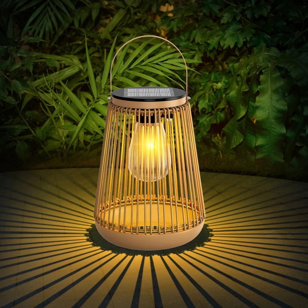 IP65 Waterproof Solar Rattan L - Decor Lighting Table Lamps のレビューと価格
