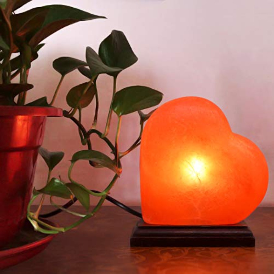 Himalayan Pink Salt Heart Lamp - Himalayan Salt Lamp のレビューと価格