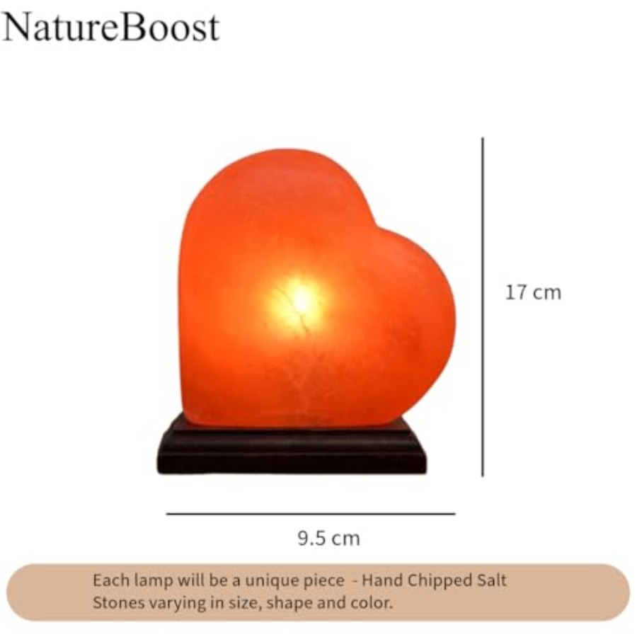 Himalayan Pink Salt Heart Lamp - Himalayan Salt Lamp のレビューと価格