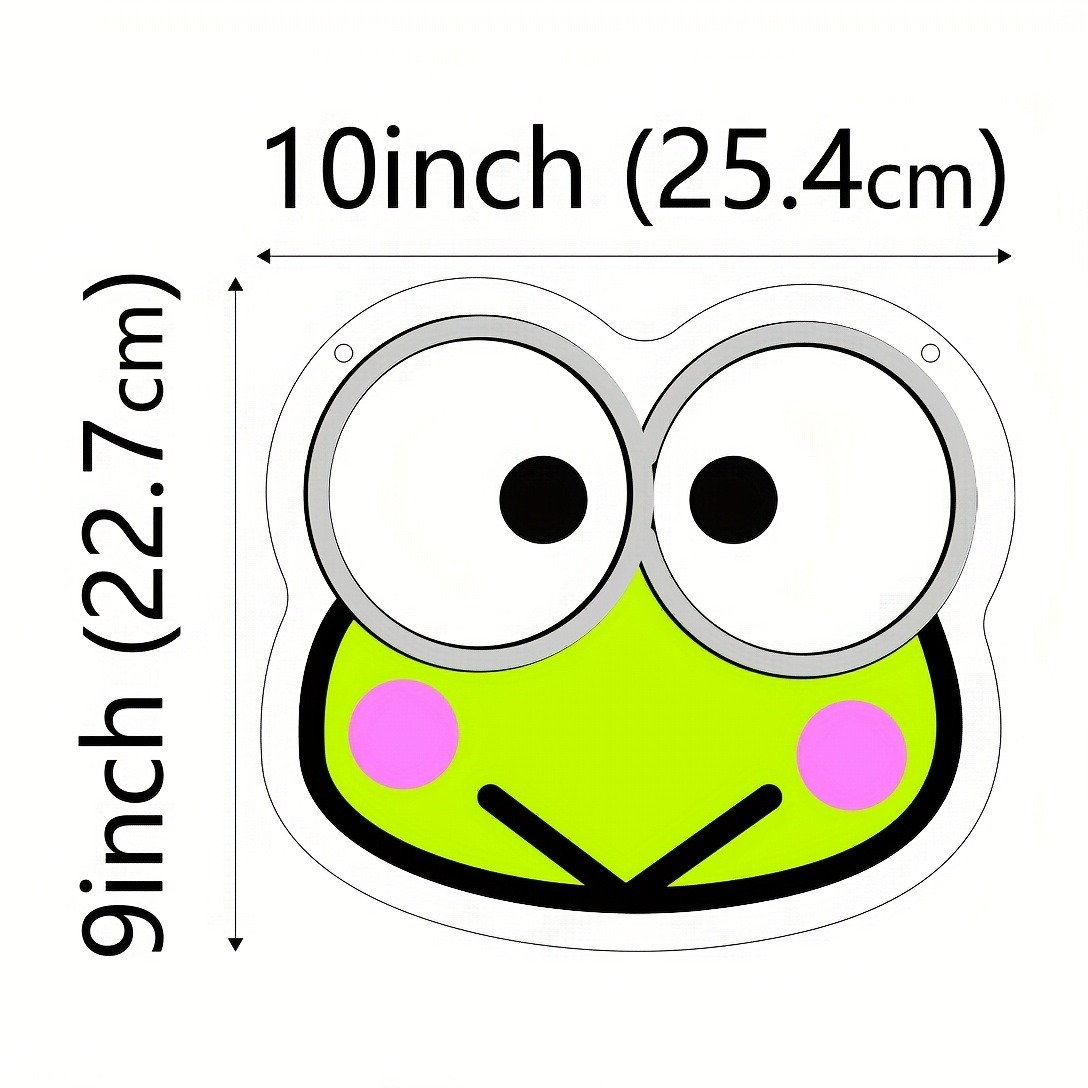 Keroppi Neon Sign Big-Eyed Fro - Lighting Room Decor Items のレビューと価格