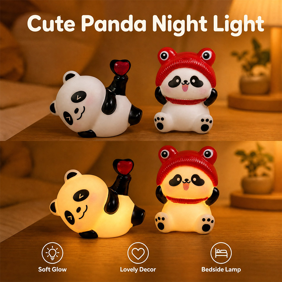 2026 New Panda LED Night Light - Lighting Room Decor Items のレビューと価格