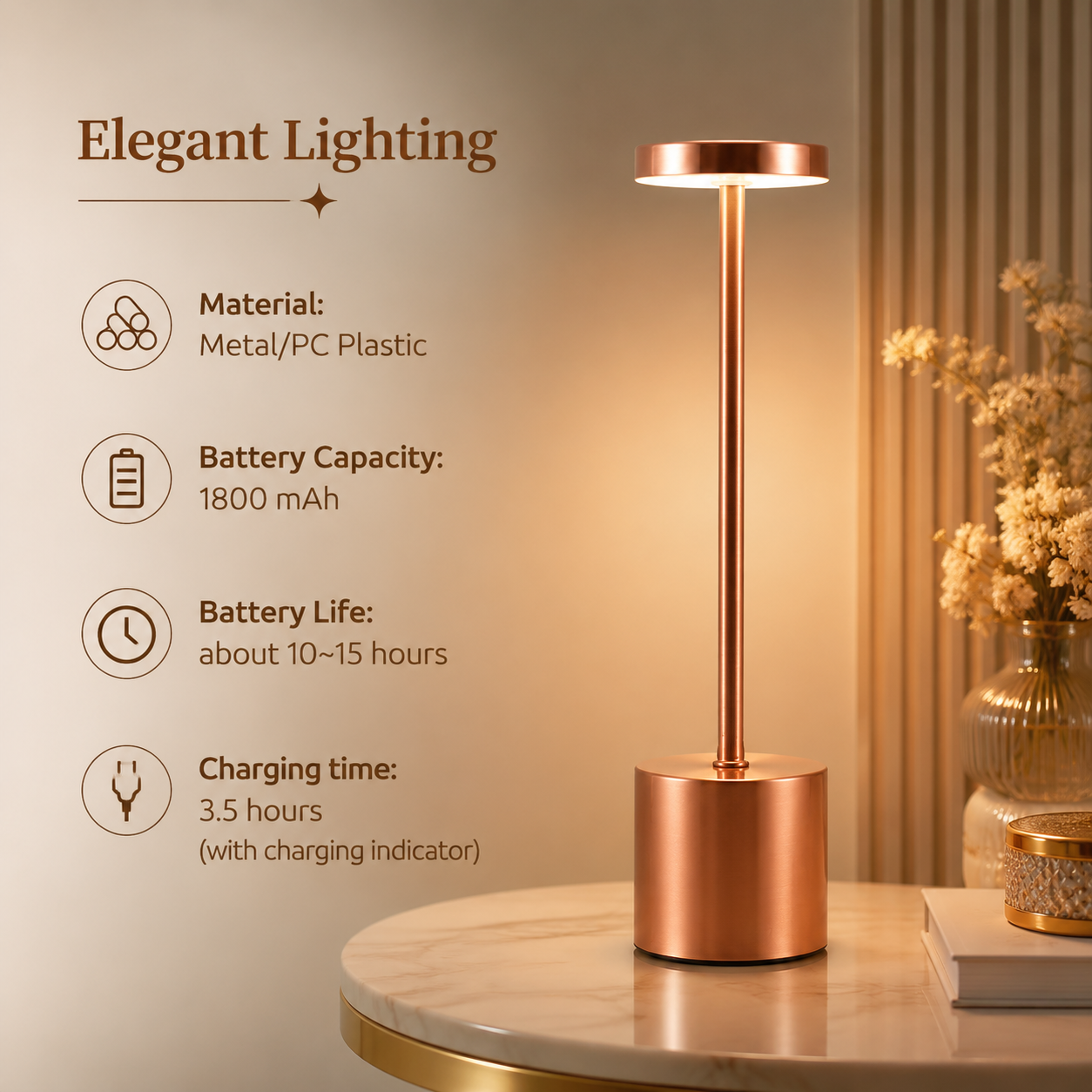 GGBingo Metal Light Table Lamp - Decor Lighting Table Lamps のレビューと価格