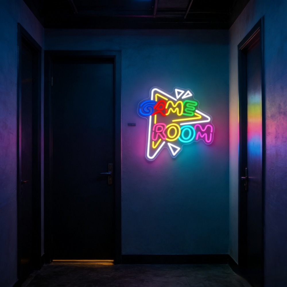 GAME ROOM LED Neon Sign Dimmab - Outdoor Lighting Decor Ideas のレビューと価格