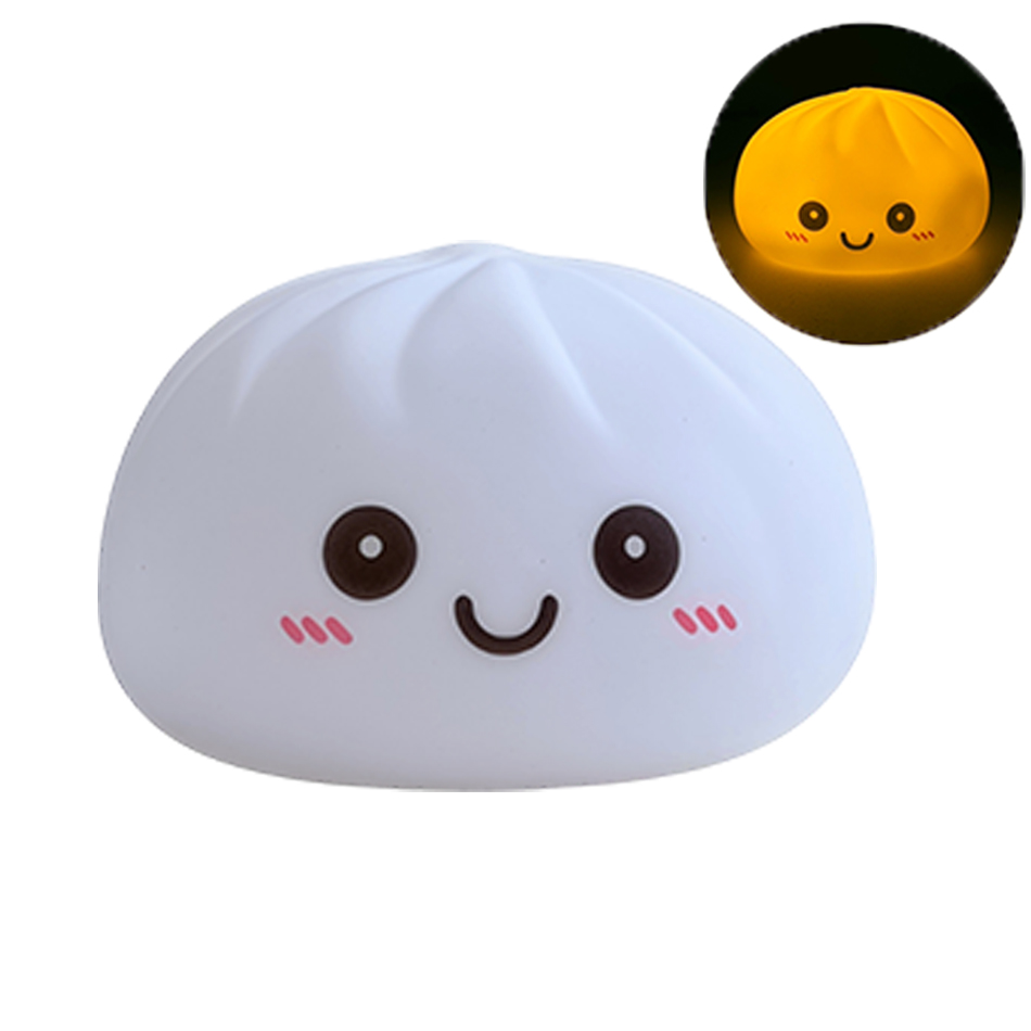 New dumpling squishy LED Night - Lighting Room Decor Items のレビューと価格