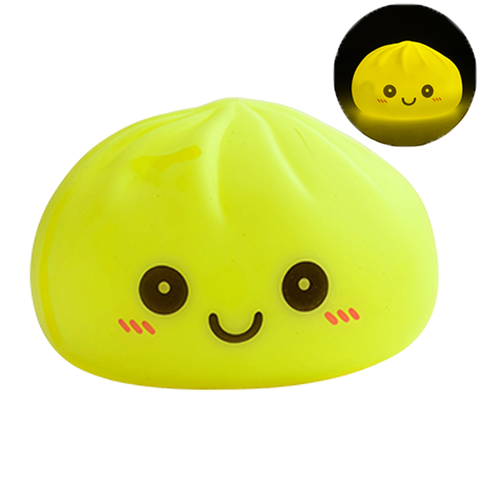 New dumpling squishy LED Night - Lighting Room Decor Items のレビューと価格