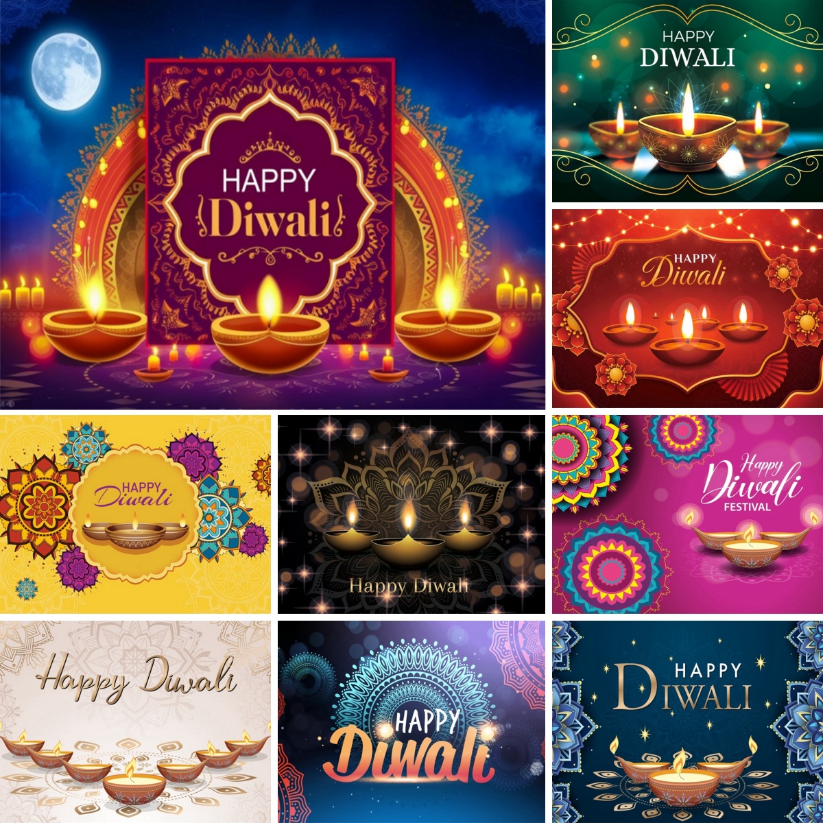 Happy Diwali Photography Backg - Lighting Decor For Diwali のレビューと価格
