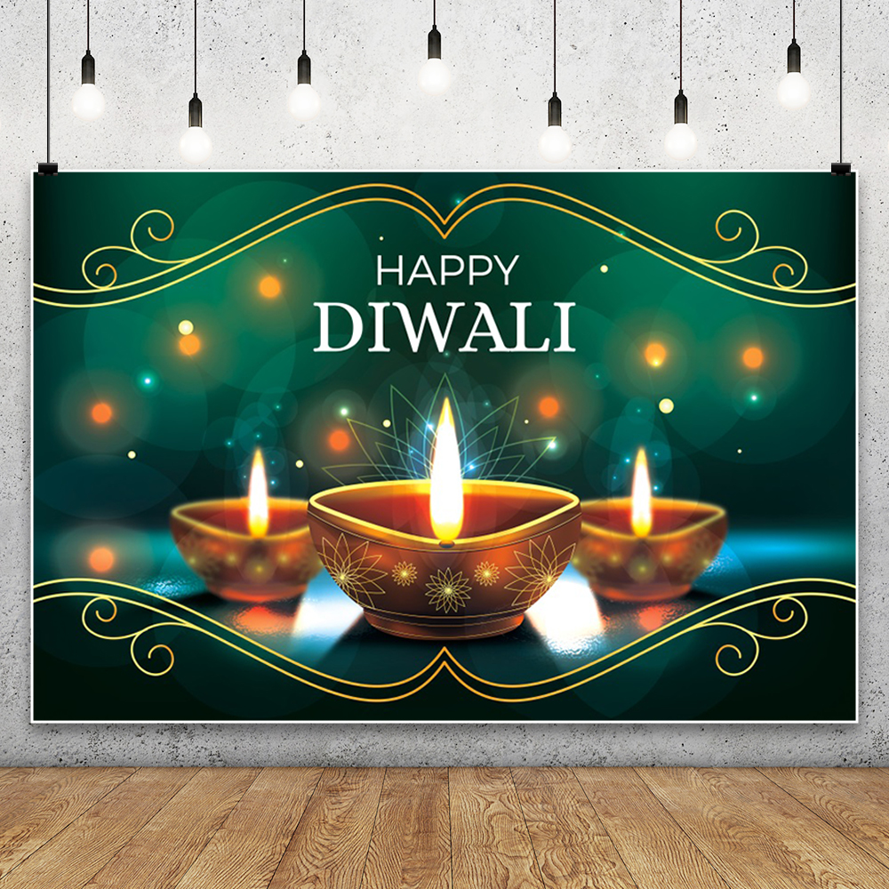 Happy Diwali Photography Backg - Lighting Decor For Diwali のレビューと価格