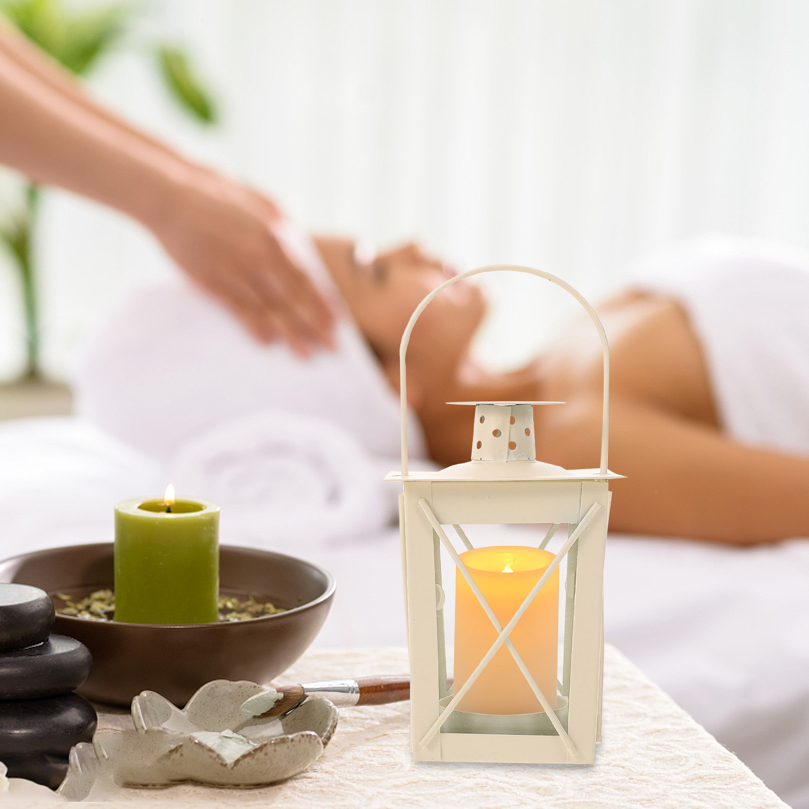 Sturdy Iron Lantern for Tea Li - Outdoor Lighting Wedding Decor のレビューと価格