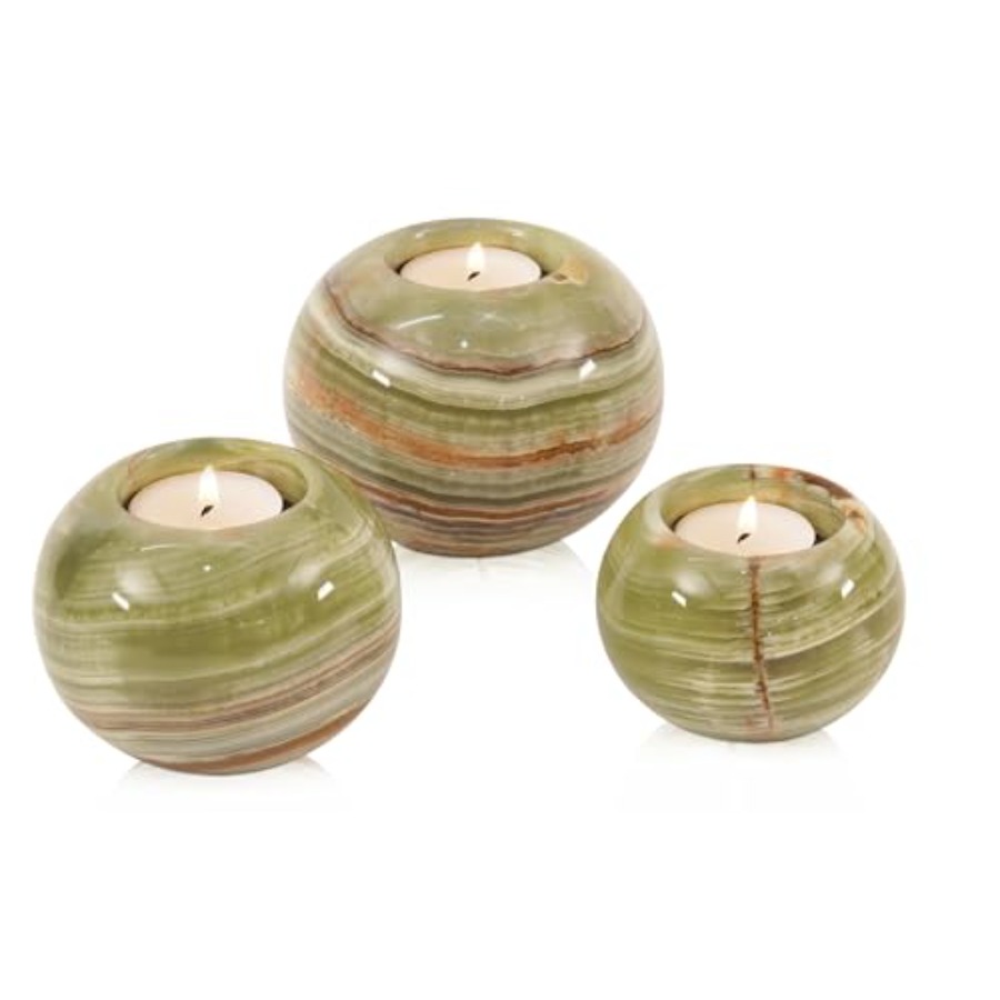 Marble Tealight Candle Holder  - Candle Holder Set のレビューと価格
