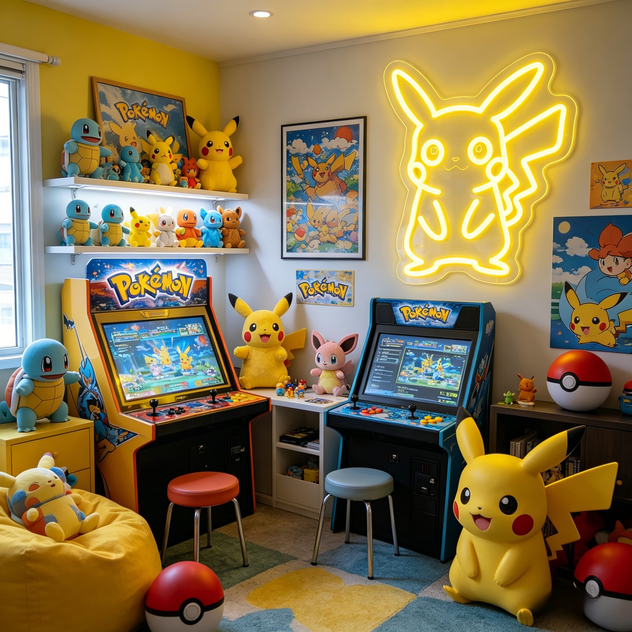 Pikachu Neon Sign LED Wall Art - Lighting Room Decor Items のレビューと価格
