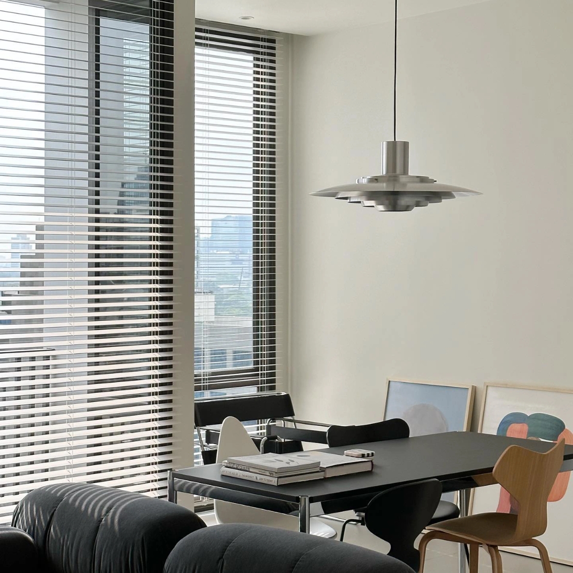 Modern Nordic Metal UFO Pendan - Decor Lighting Fixtures のレビューと価格