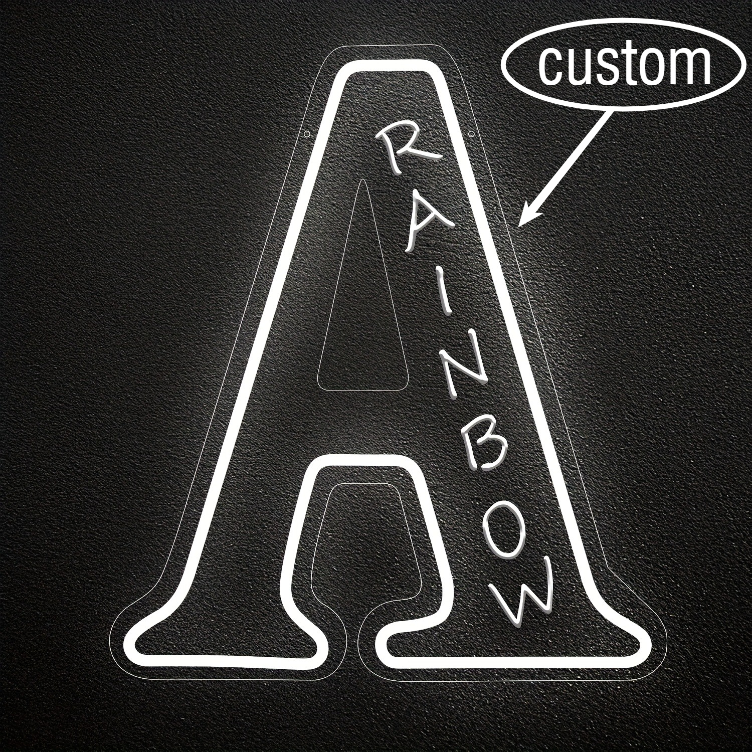 Custom 26 Letters 3D Embossed  - Wedding Lighting And Decor のレビューと価格