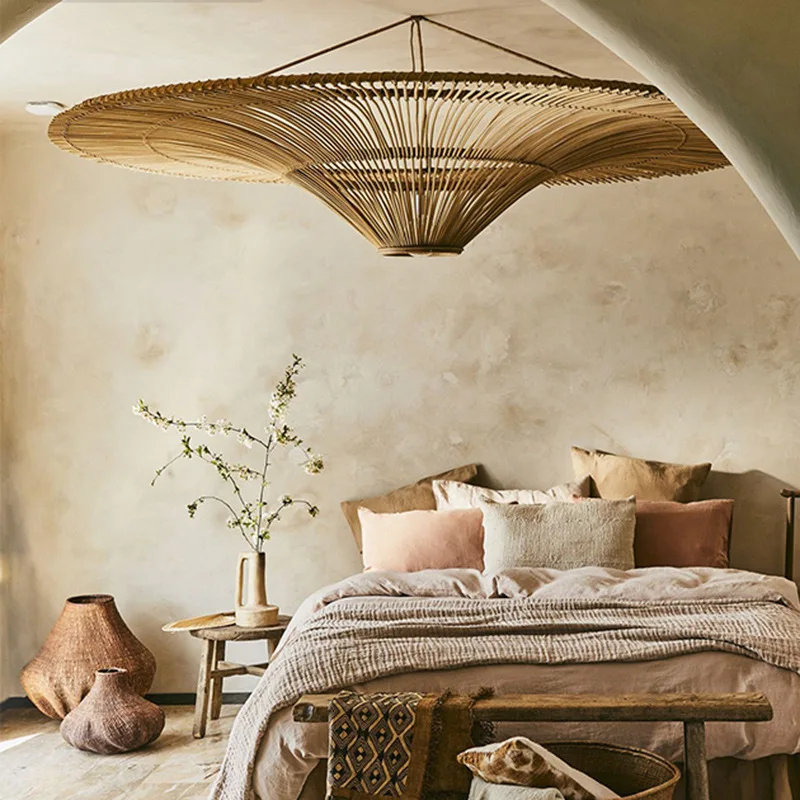 New Rattan Pendant Light Vinta - Decor Lighting Fixtures のレビューと価格
