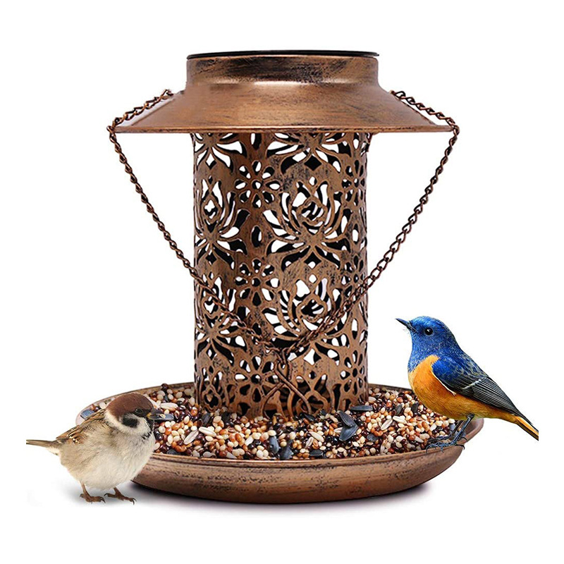 Hanging Bird House Metal Outdo - Outdoor Lighting Decor Ideas のレビューと価格