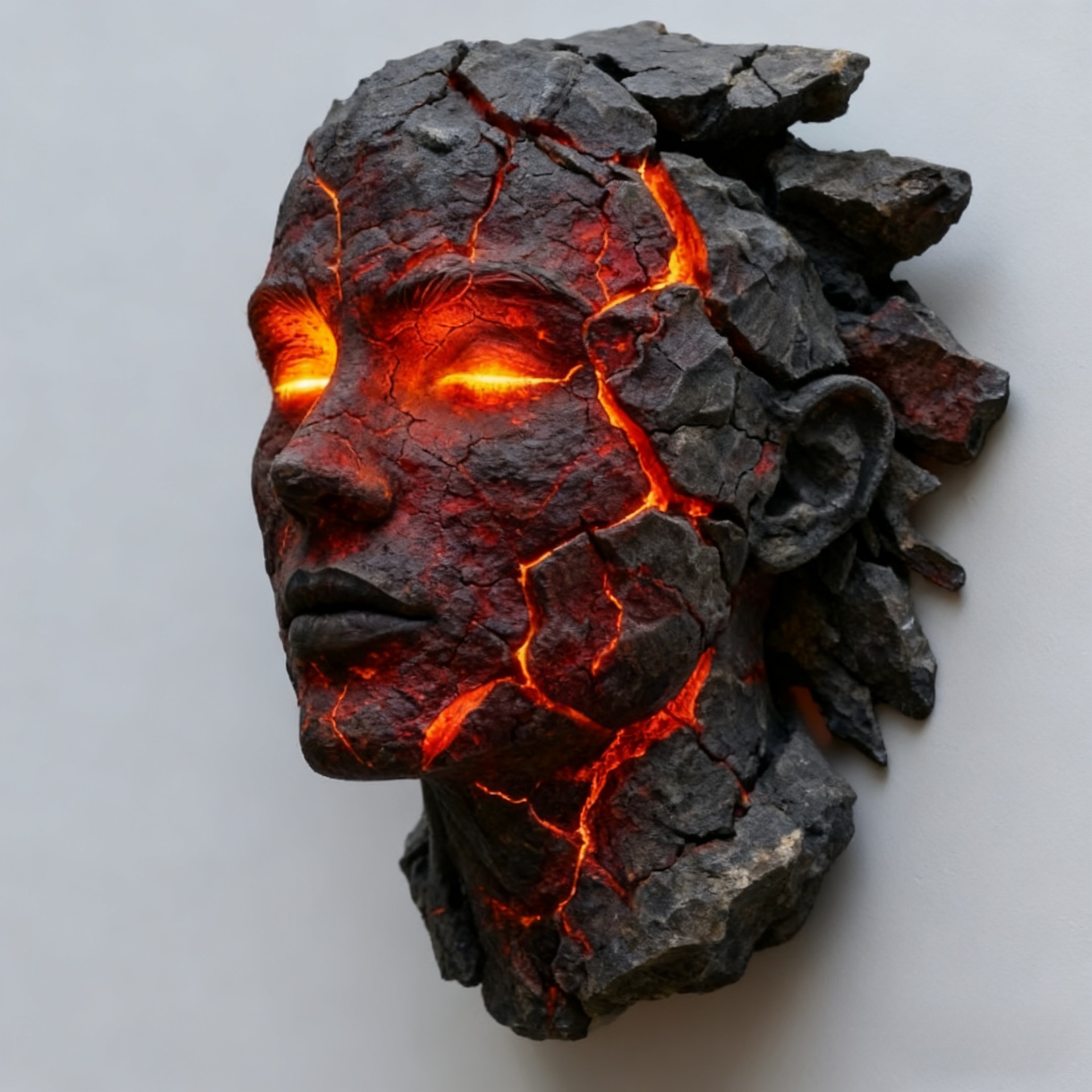 Creative Resin Wall Light Crac - Decor Lighting Fixtures のレビューと価格