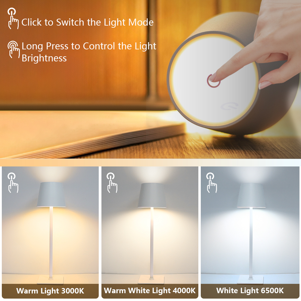 LED Rechargeable Desk Light Wi - Decor Lighting Table Lamps のレビューと価格