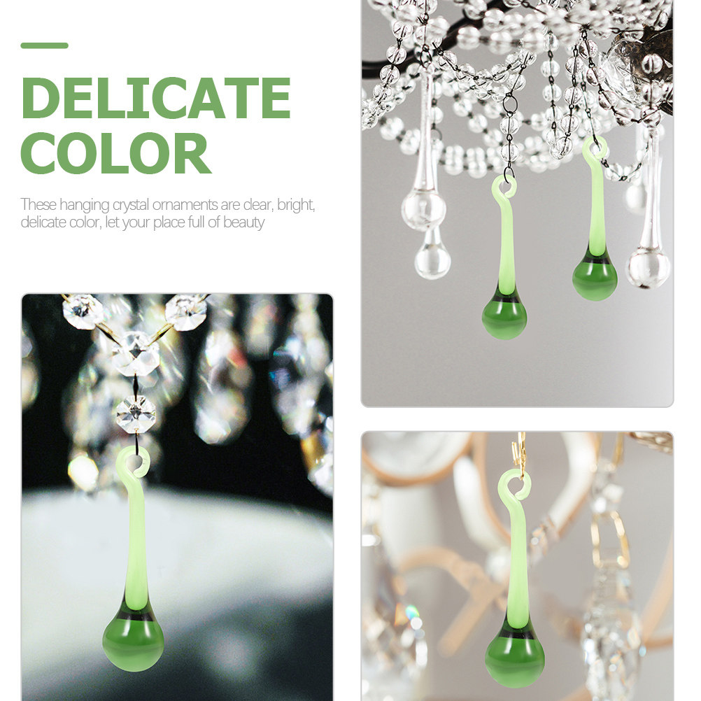 2Pcs Hanging Crystal Pendant C - Decor Lighting Fixtures のレビューと価格