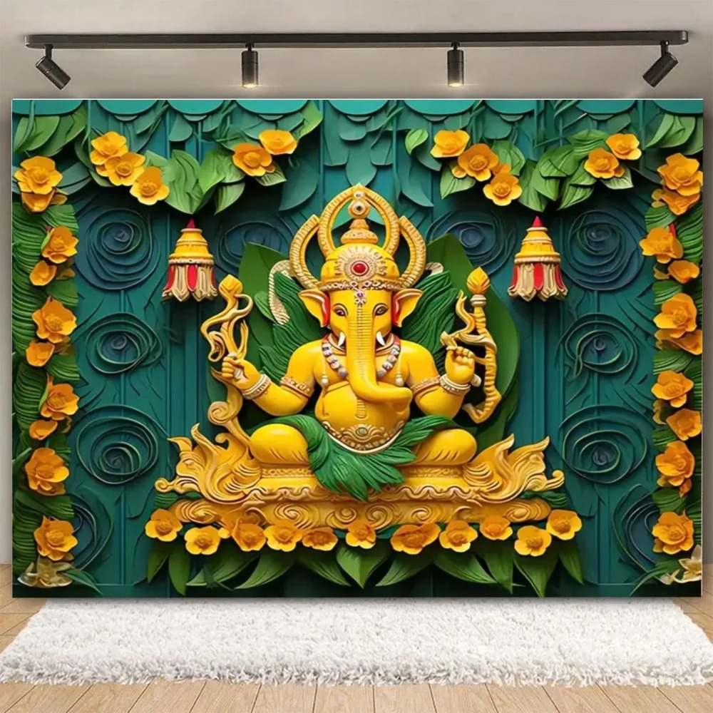 Happy Diwali Festival Backdrop - Lighting Decor For Diwali のレビューと価格