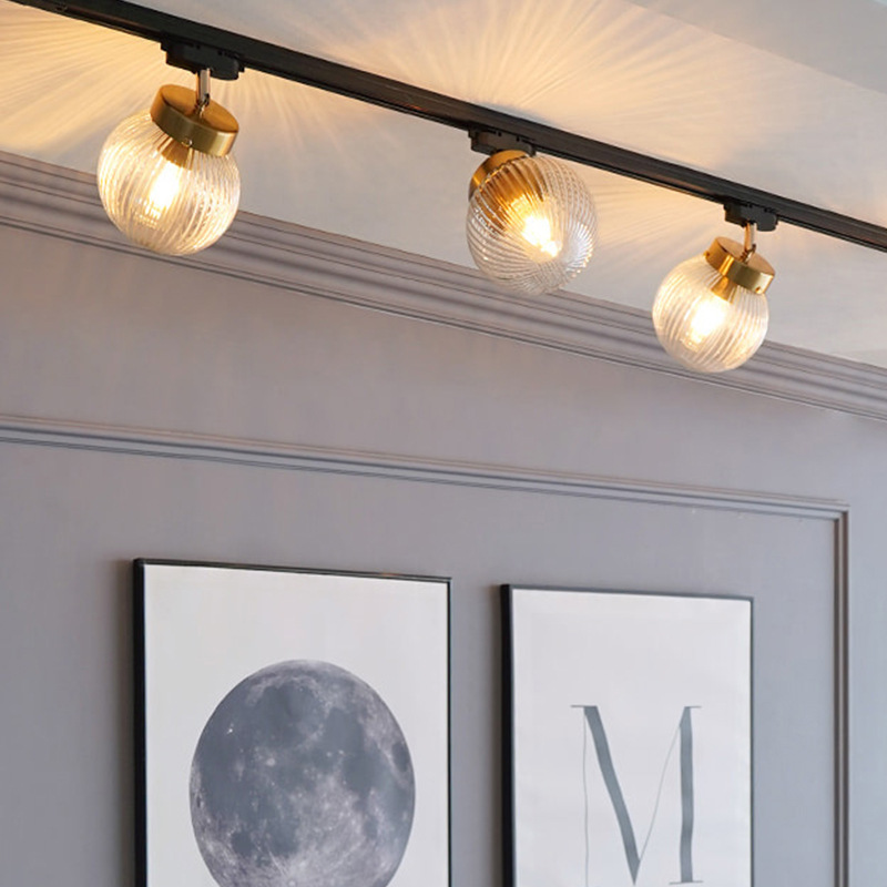 Nordic Led Track Light Glass C - Decor Lighting Fixtures のレビューと価格