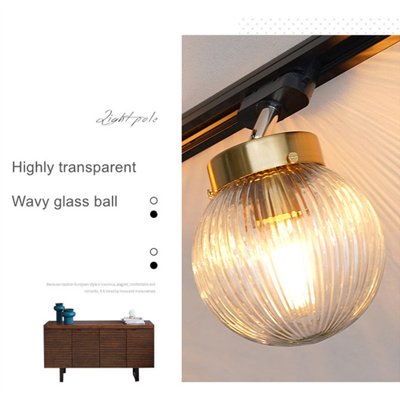 Nordic Led Track Light Glass C - Decor Lighting Fixtures のレビューと価格